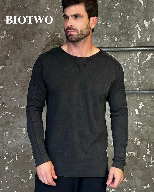 Camiseta manga longa regular brilhos