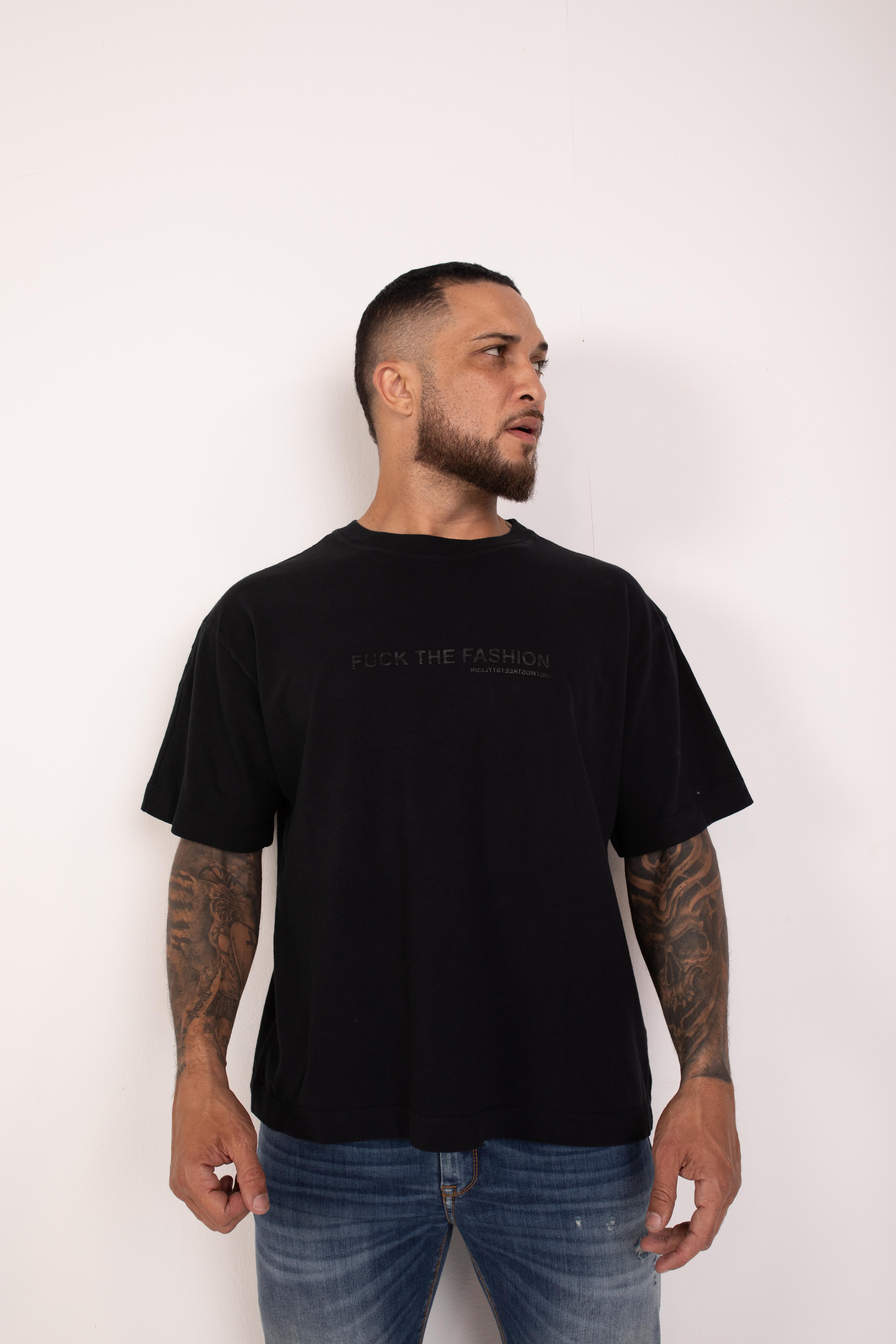 Camiseta algodão estampada frase