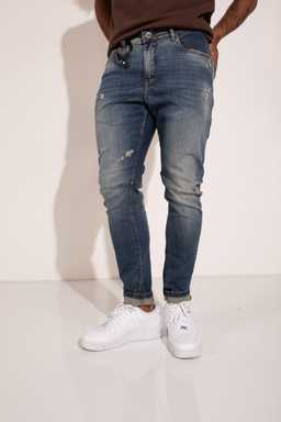 Calça Jeans Semi Alicate Azul médio