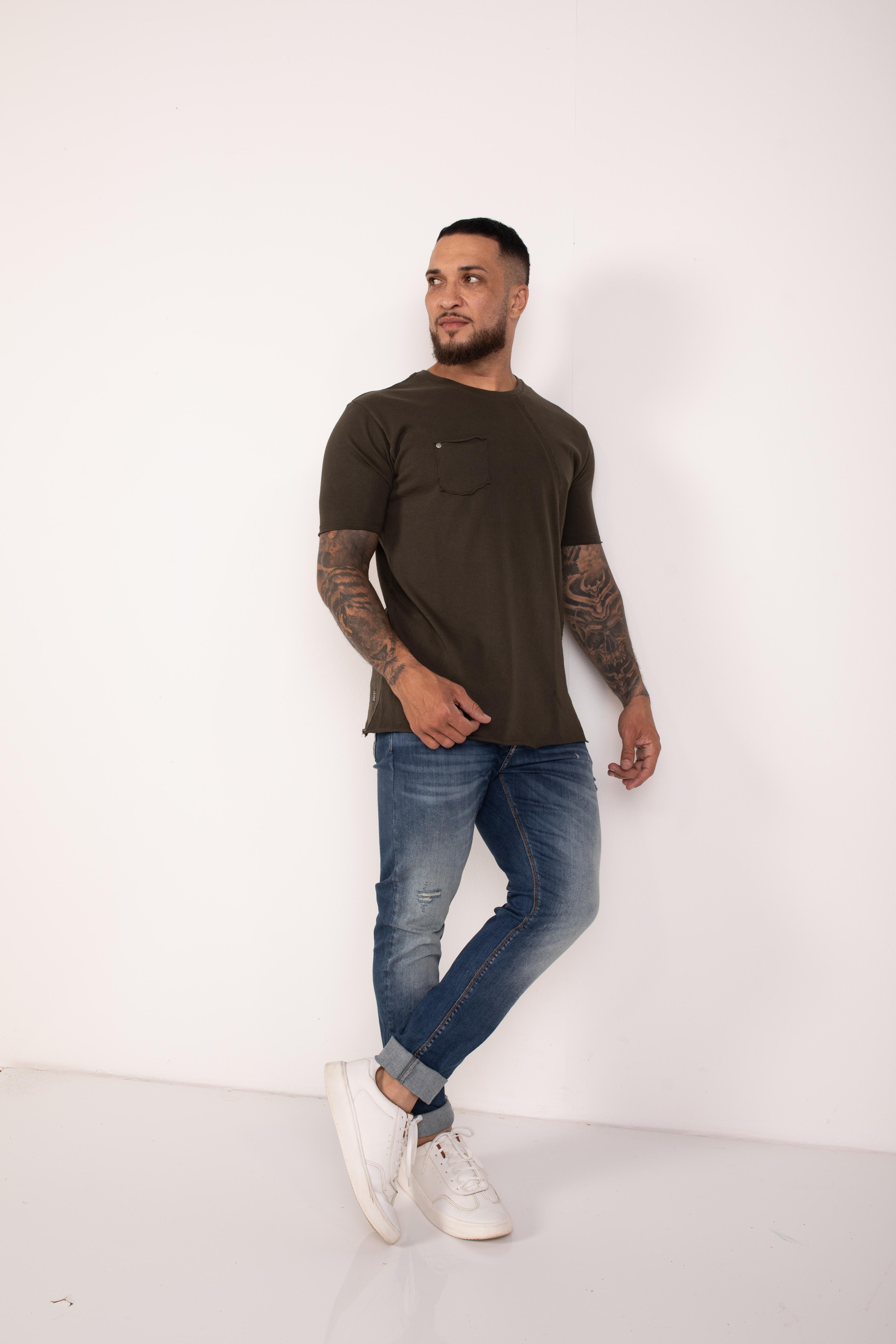 Camiseta recortes rugby