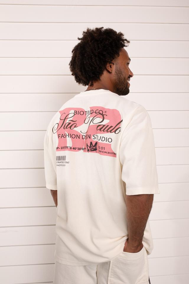 Camiseta oversized estampa B2