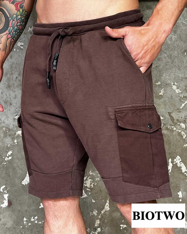 Bermuda cargo em algodão